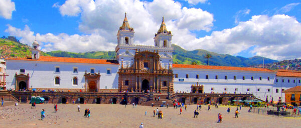 Ecuador historic building