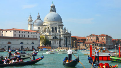Italy travel -Venice Gondola Header