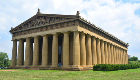 Nashville Tennessee travel information - The Parthenon