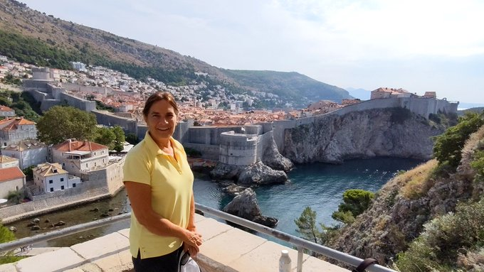 Donna in Dubrovnik, Croatia