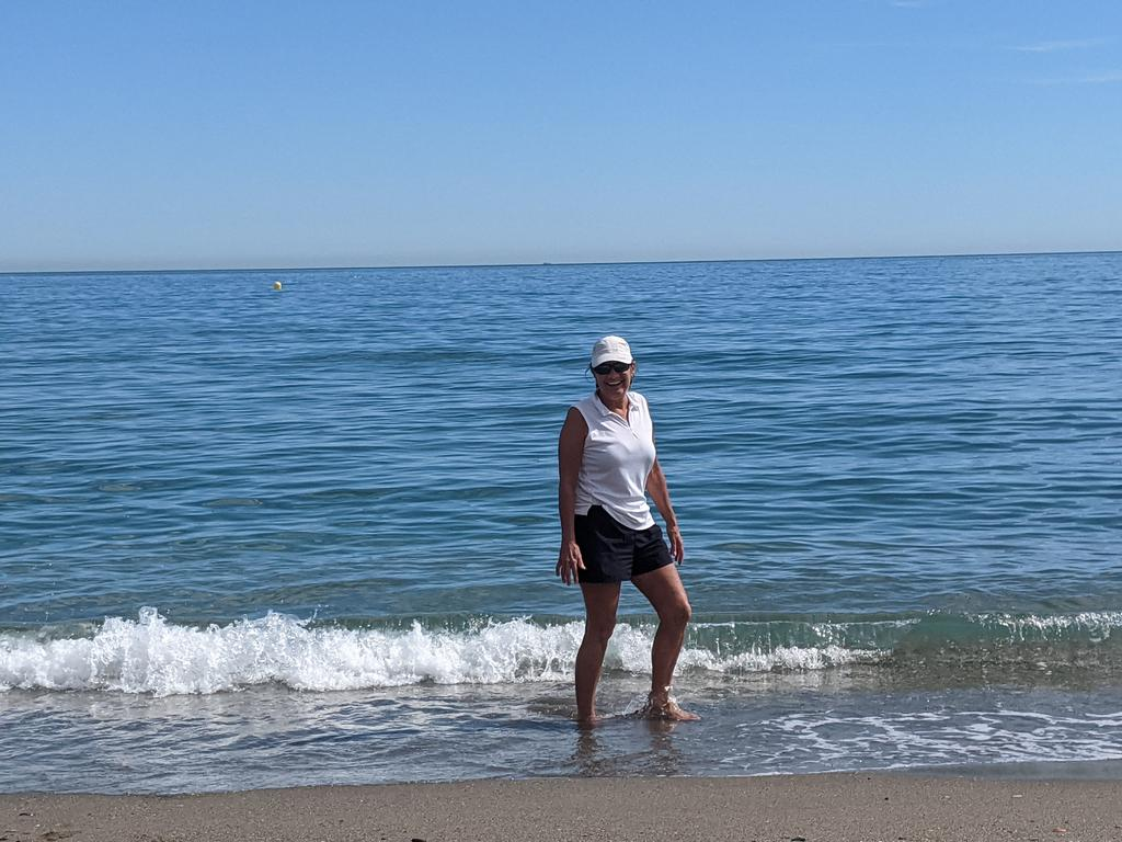 Donna on spanish beach