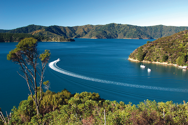 Luxury New Zealand Honeymoon South Island boating
