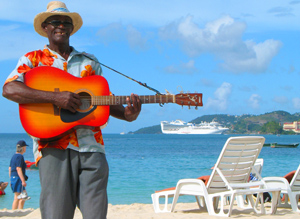Beach Guitar man LE