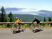 USA travel- Biking Seattle and San Juan Islands