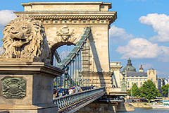Budapest bridge Hungary
