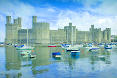 Great Britain Caernarfon Castle North Wales