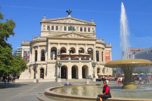 Germany Travel  - Frankfurt Germany Opera House