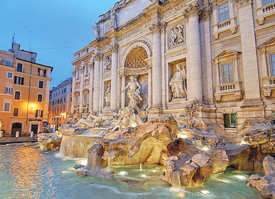 Rome Italy Tour Trevi Fountain