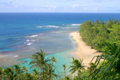 Hawaii travel information - Kauai Hawaii Bali Hai Beach