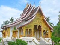 Laos Luang Prabang Temple