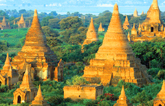 Myanmar Stupas Bagan