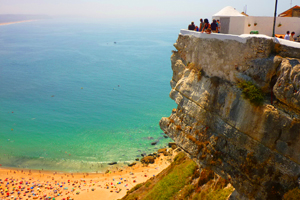 Portugal Beach cliff