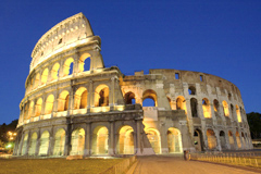 Rome Italy colosseum