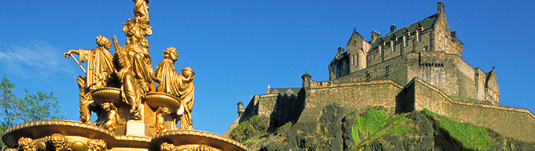 Scotland travel information Edinburgh Castle