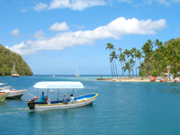 St Lucia Marigot Beach