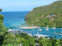 St Lucia Marigot Bay