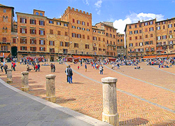 Tuscany Tour Siena Italy Plaza