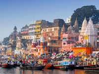 India Varanasi Ceremony