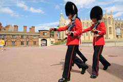 England Windsor Castle Guards