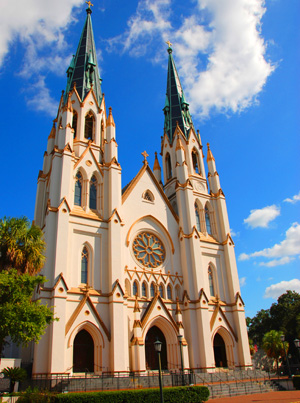 Georgia travel information - Savannah Cathedral of St John