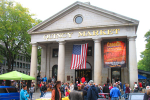 Boston travel information - Quincy Market