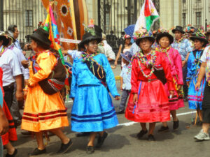 Lima Peru woman