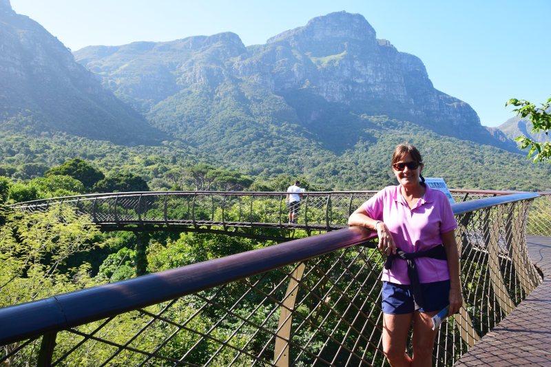 South Africa Donna Salerno in Park