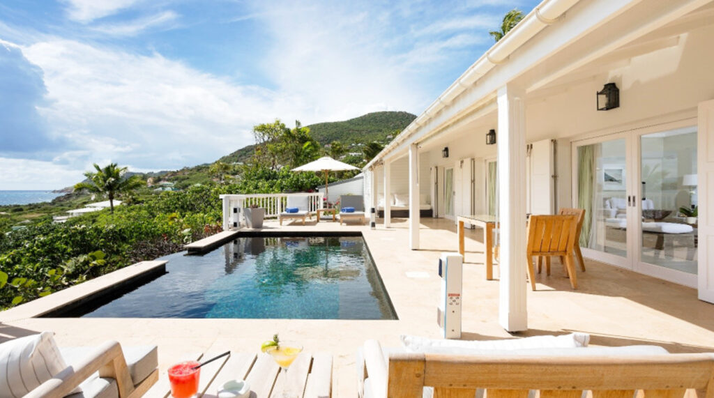 One Bedroom Villa Suite with Private Pool and Ocean View at Hôtel Le Toiny