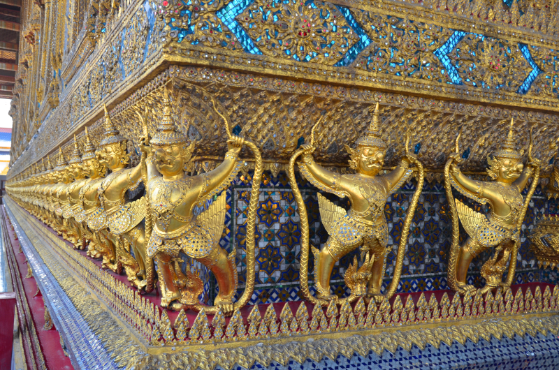 Dragon Warriors, Wat Phra Kaeo, Grand Palace