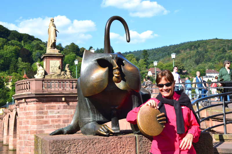 Donna in Heidelberg Germany
