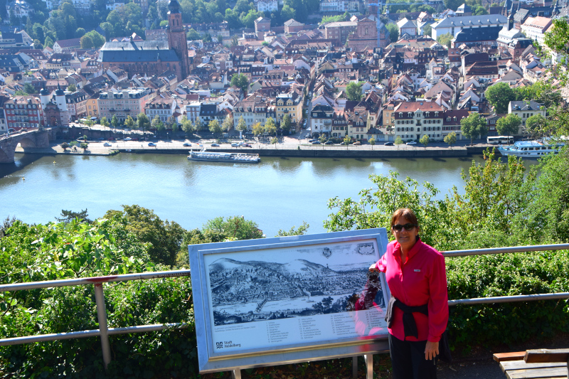 Heidelberg Neckar River view