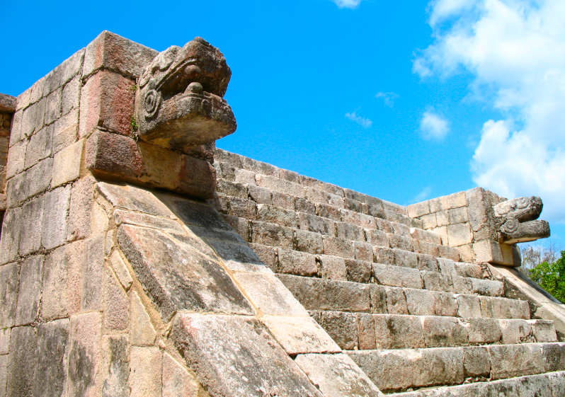 steps to Platform of venus in the great plaza