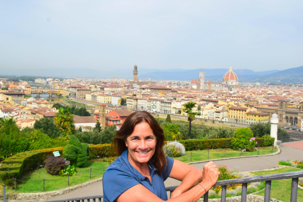 Donna Salerno in Florence Italy