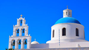 Church Bells Santorini Greece