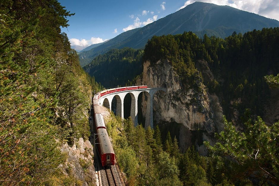 Swiss Rail Bernina Express