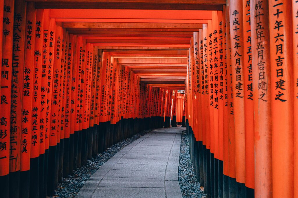 Japan Shinto path