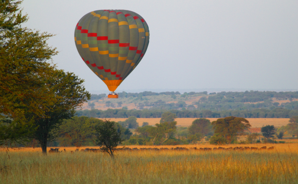 Africa hot air balloon