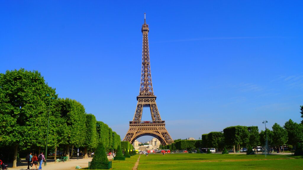 Eiffel Tower in Paris France