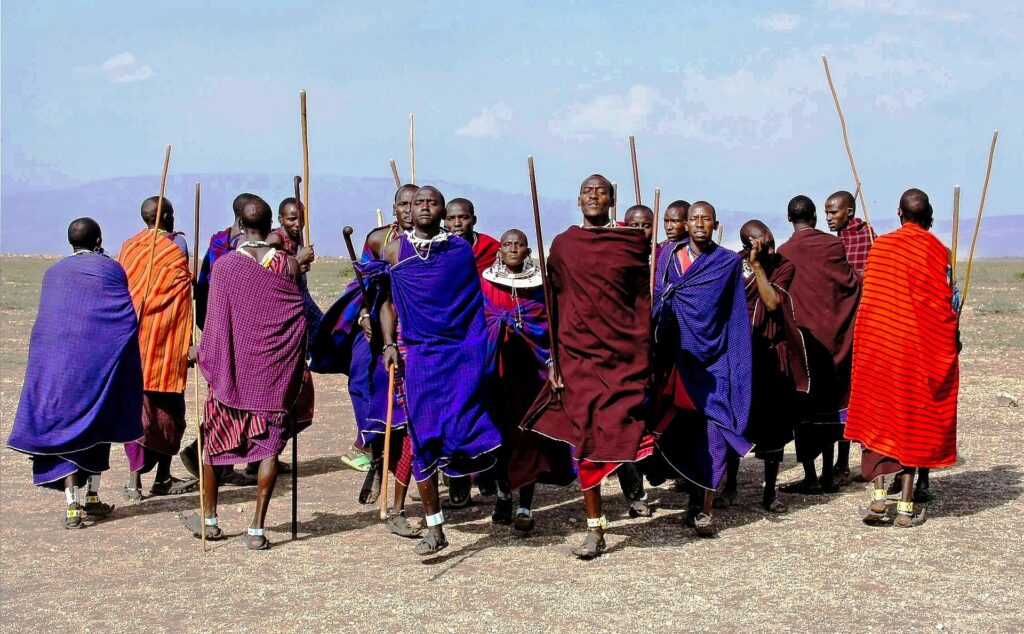 Tanzania Africa Maasai mara people