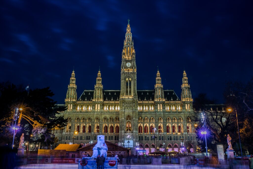 European Christmas Markets Vienna town hall