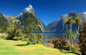 New Zealand Milford Bay