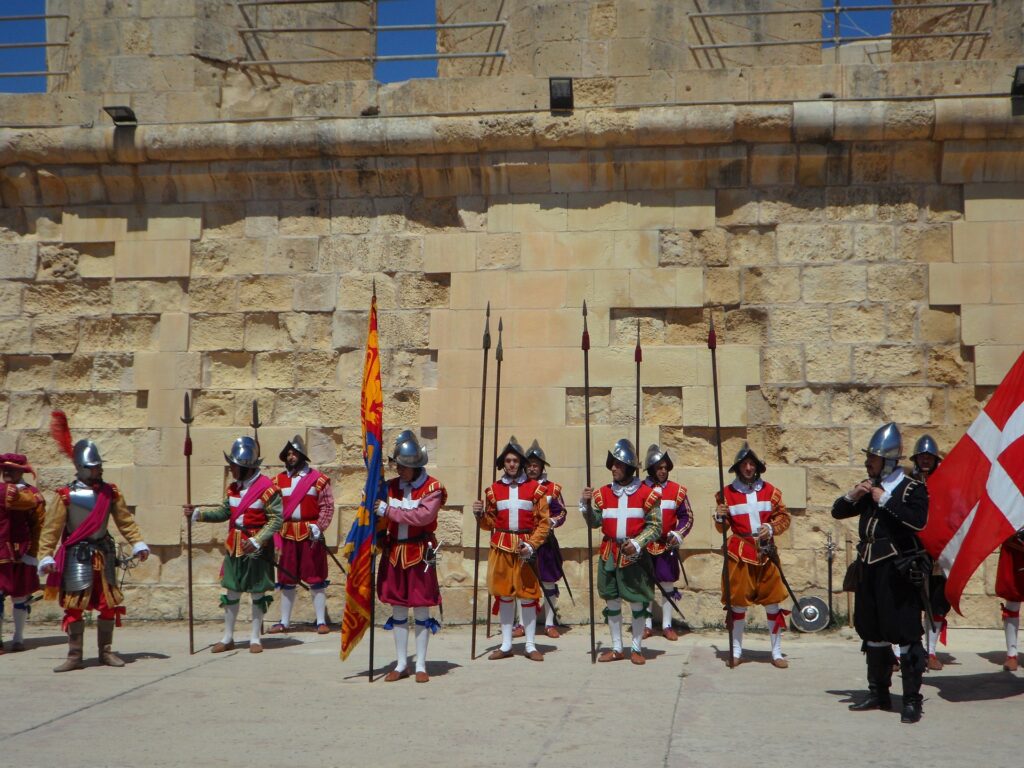 Malta ceremonial guards