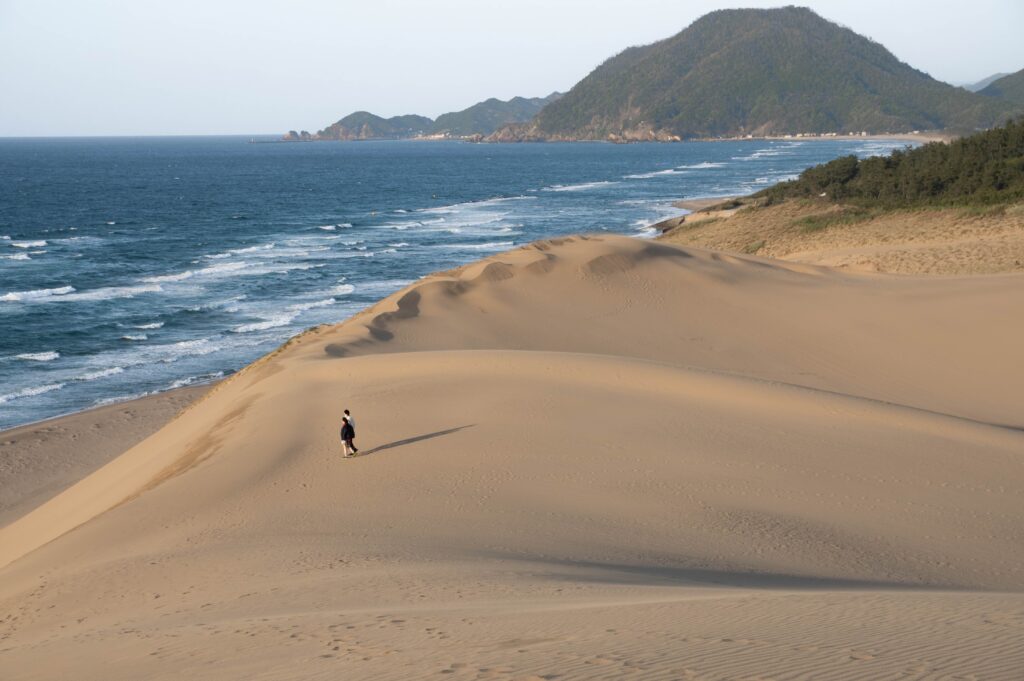 Tottori beach Japan