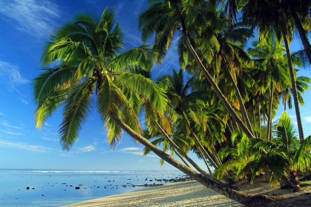 Cook Islands tropical beach