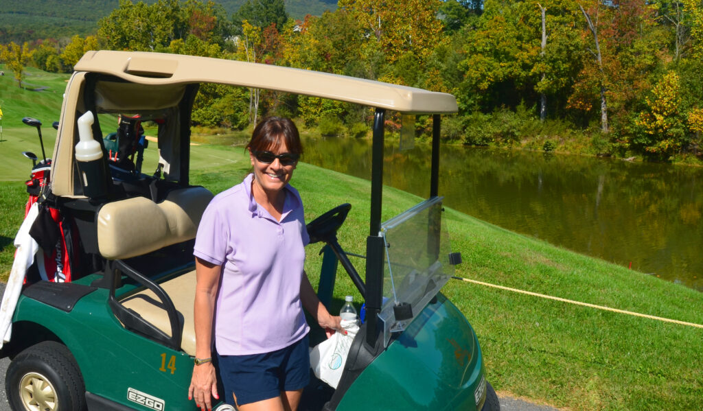 Donna golf cart