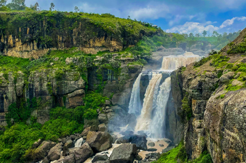 Ethiopia waterfall