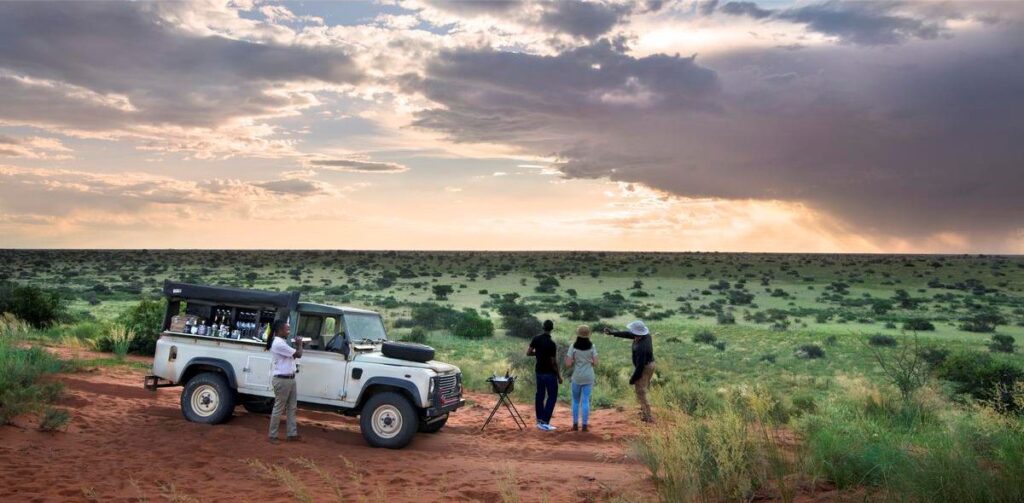 Tswalu safari jeep