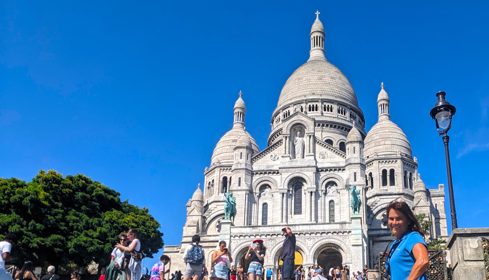 Paris France Sacre Coeur Basilica