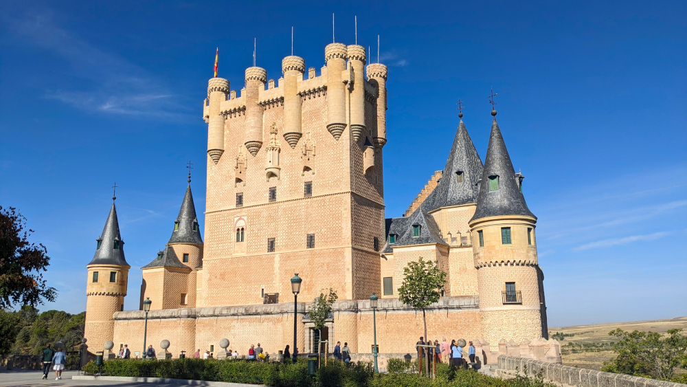 Segovia Spain castle