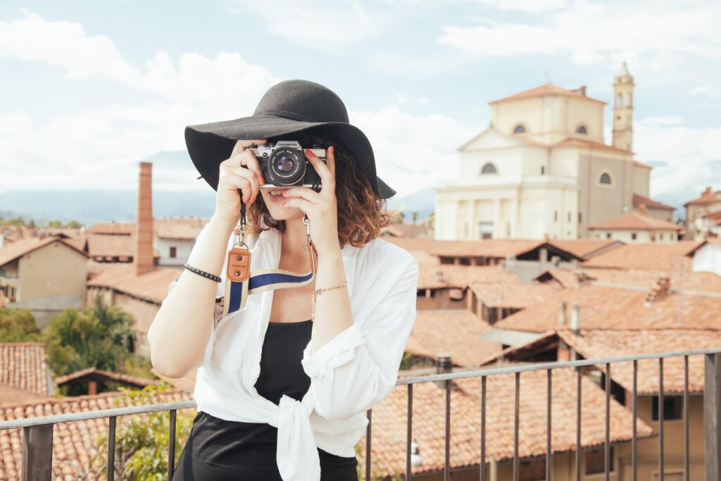 woman photographer